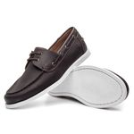 Sapato Masculino Vitor Couro Ohio Café