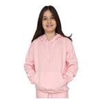 Blusa De Moletom Infantil Premium Rosa