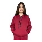 Blusa De Moletom Infantil Masculino Feminino Premium Vinho