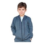 Blusa Moletom Infantil C/ Zíper Feminino Masculino Jaqueta Grafite