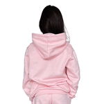 Blusa de Moletom Juvenil Canguru com Capuz Rosa