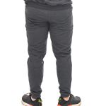 Calça Moletom Jogger Skinny C/ Elástico Grafite
