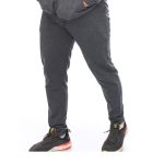Calça Moletom Jogger Skinny C/ Elástico Grafite