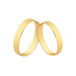 Alianças Finas De Noivado e Casamento De Ouro 18k