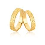 Aliança Exclusiva em Ouro 18K