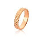 Aliança Exclusiva em Ouro 18K Rose 