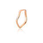 Aliança Trabalhada de Ouro Rose 18k