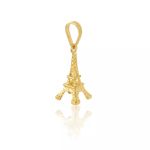 Pingente Exclusivo Torre Eiffel Em Ouro 18k