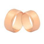 Alianças De Casamento De Ouro Rosé