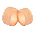 Alianças De Ouro Rosé 18k Robustas