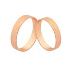 Alianças De Ouro Rosé De Casamento