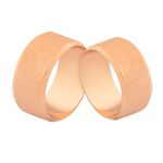 Alianças De Ouro Rosé Pesada 