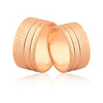 Alianças De Ouro 18k Largas