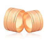 Alianças Pesadas De Ouro 18k