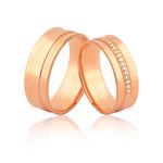 Alianças Personalizadas Em Ouro 18k