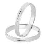 Kit Alianças Diamantadas e Solitário De Prata