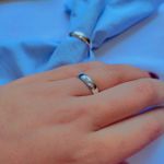 Kit Par De Alianças e Solitário De Prata