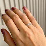 Kit Par De Alianças e Solitário De Prata