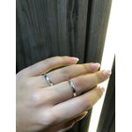 Kit Par De Alianças e Solitário De Prata