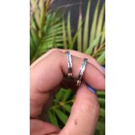 Kit Par De Alianças e Solitário De Prata