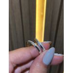 Kit Par De Alianças e Solitário De Prata