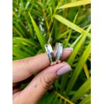 Kit Par De Alianças e Solitário De Prata