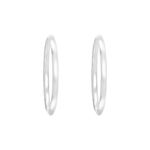 Kit Par De Alianças e Solitário De Prata