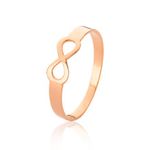 Anel Feminino Infinito Em Ouro