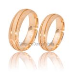 Aliança Para Casamento Em Ouro
