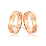 Alianças De Ouro Com Folhas