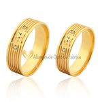 Alianças Personalizadas Em Ouro