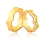 Alianças De Ouro Personalizada