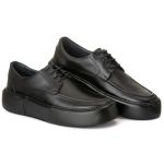 Sapato Derby Everest Allblack Preto 