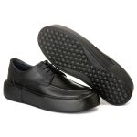 Sapato Derby Everest Allblack Preto 