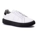 Tênis Casual Londres Branco Sola Preta