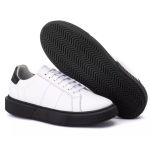 Tênis Casual Londres Branco Sola Preta