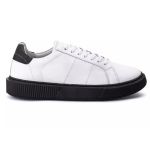 Tênis Casual Londres Branco Sola Preta