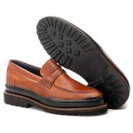 Sapato Masculino Loafer Katar Castor