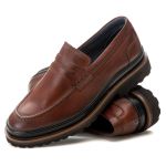 Sapato Masculino Loafer Katar Mouro