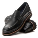 Sapato Masculino Loafer Katar Preto