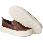 Sapato Masculino Slip On Mouro Sola Branca