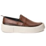 Sapato Masculino Slip On Mouro Sola Branca