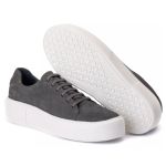 Tênis Casual Everest Cinza Camurça 