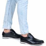 Sapato Derby Masculino Premium Casual Preto