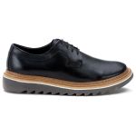 Sapato Derby Tratorado Dubay Preto