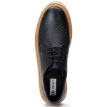 Sapato Derby Tratorado Dubay Preto Tresse