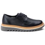 Sapato Derby Tratorado Dubay Preto Tresse