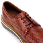 Sapato Derby Tratorado Dubay Castor Tresse