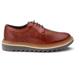 Sapato Derby Tratorado Dubay Castor Tresse