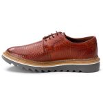 Sapato Derby Tratorado Dubay Castor Tresse